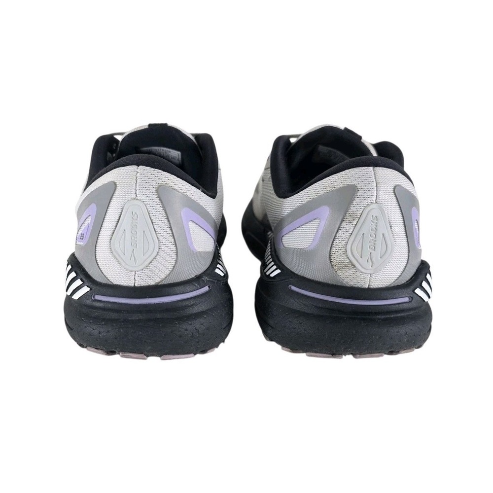 Brooks Adrenaline GTS 23 Womens 9B Medium Running Shoes Grey Purple 1203811B039 - Picture 7 of 13